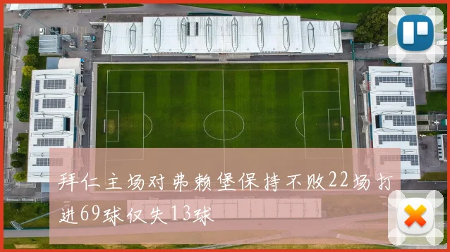 拜仁主场对弗赖堡保持不败22场打进69球仅失13球